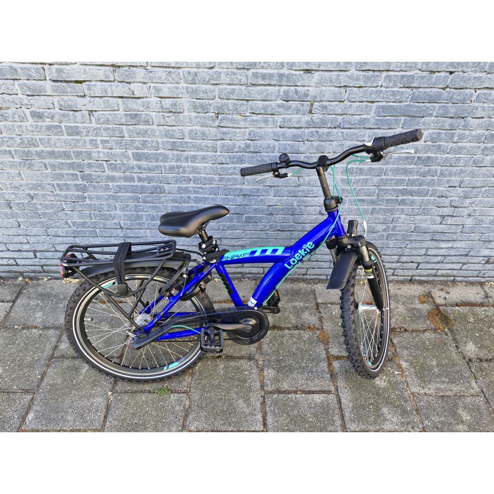 Loekie Snake 22 inch kinderfiets