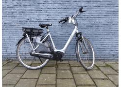 Gazelle Orange Dames 53 cm zilver met 7 Versnelingen midden motor boch 