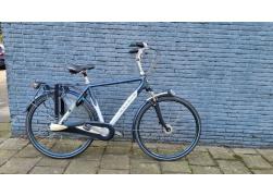 Gazelle Chamonix C8 Herens 53 cm 8 versnellingen  Wit/blauw